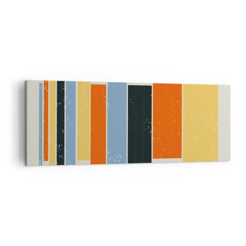 Canvas picture - Notation of Music - 140x50 cm