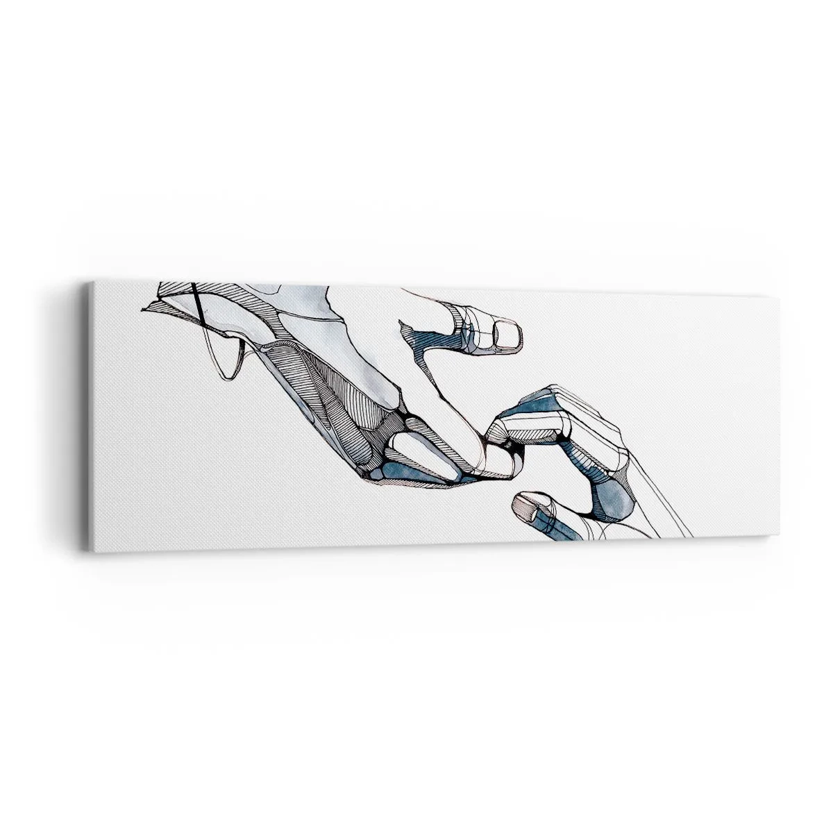 Canvas picture - Good Gesture - 90x30 cm