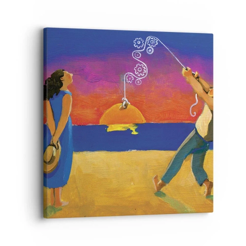 Canvas picture - More than a Star from the Sky - 30x30 cm