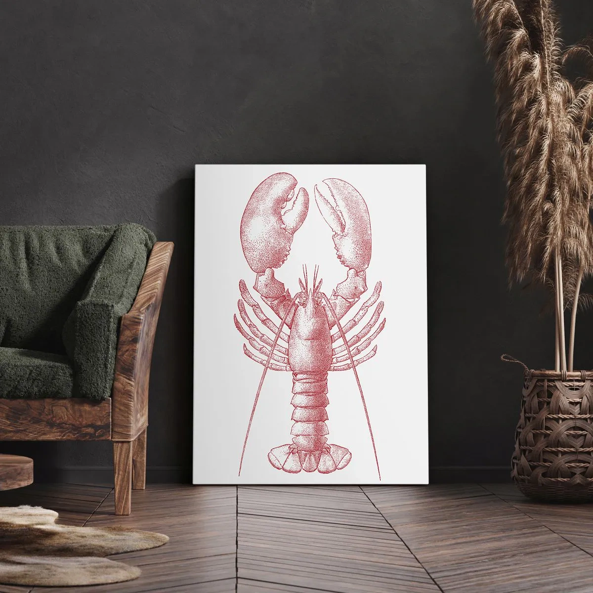 Canvas picture - Lobster Worthy of a Lobster - 50x70 cm