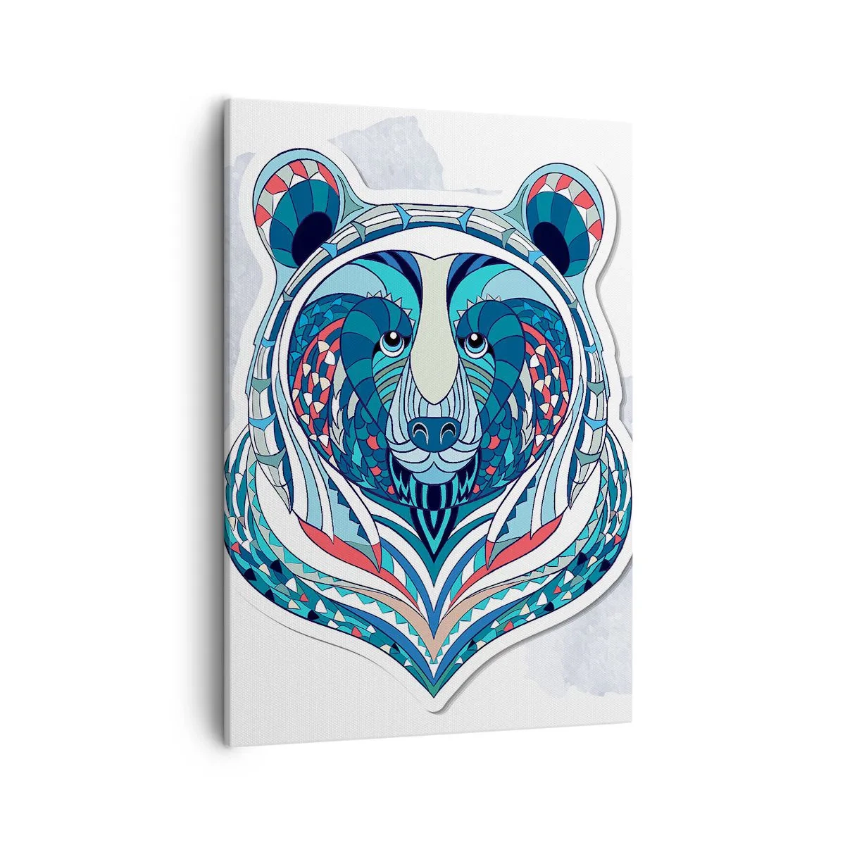 Canvas picture - Eviva Grenlandia! - 50x70 cm