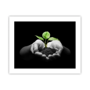 Poster - I Love Nature, I Protect It - 50x40 cm