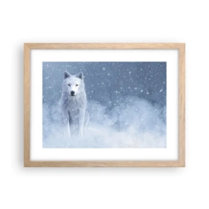 Poster in light oak frame - In Winter Spirit - 40x30 cm