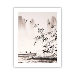 Poster - Quiet As a Rice Field - 40x50 cm