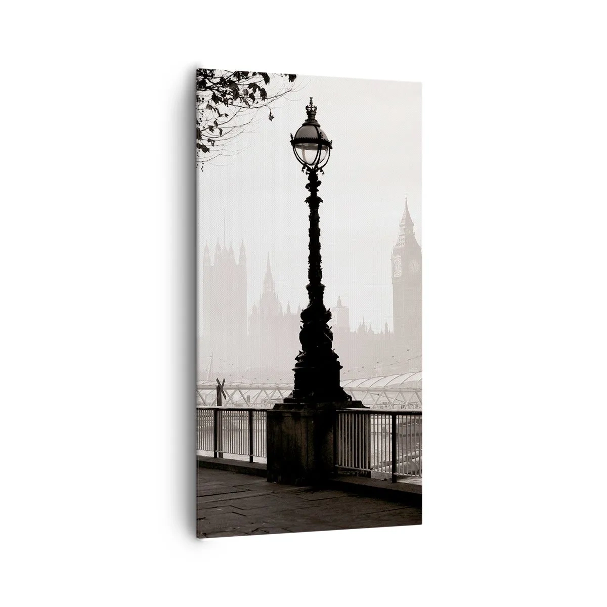 Canvas picture - London Morning - 65x120 cm