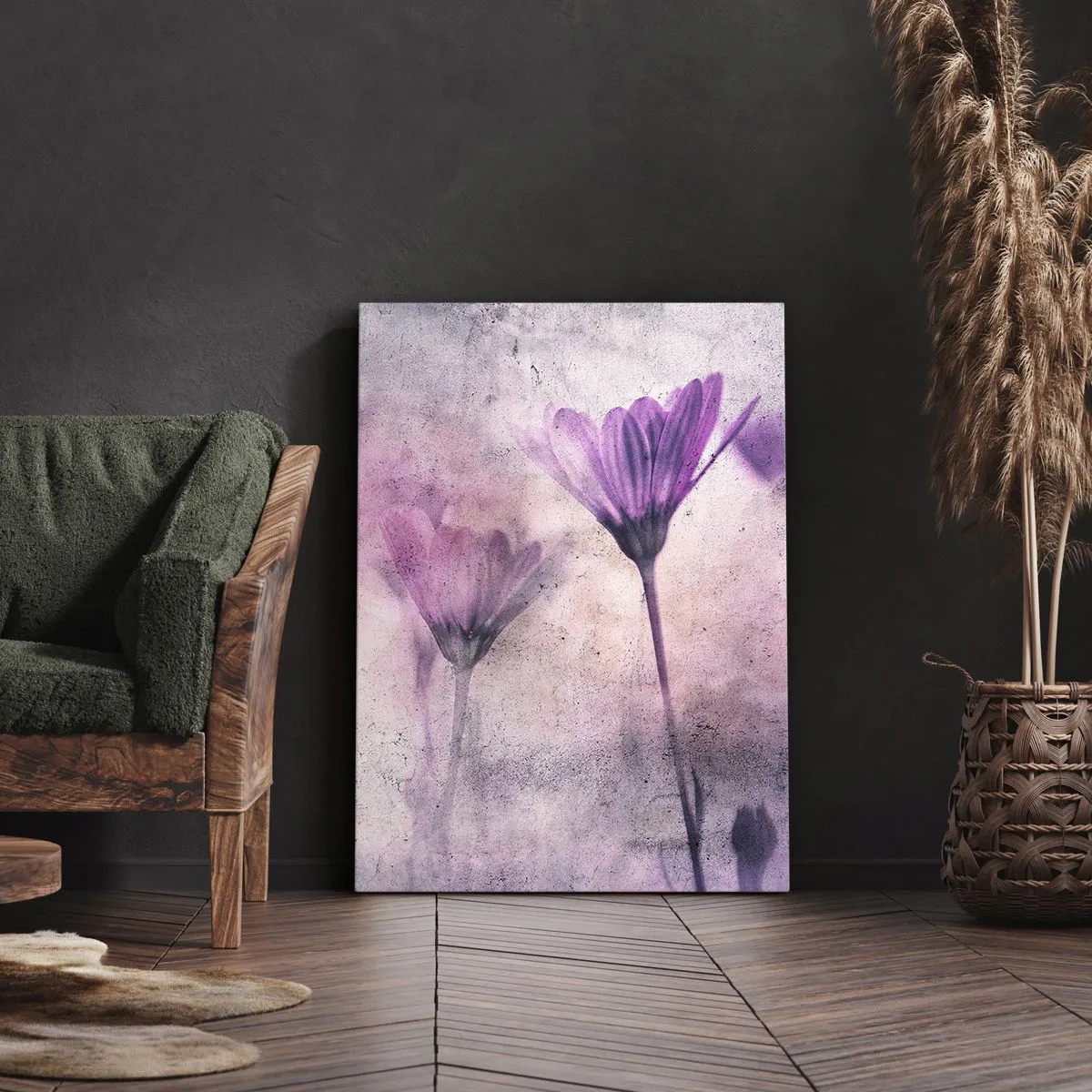 Canvas picture - Dream of Flowers - 45x80 cm