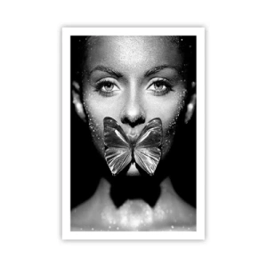Poster - Butterfly Kiss - 61x91 cm