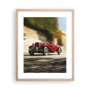 Poster in light oak frame - More Beautiful than Nike of Samothrace - 40x50 cm