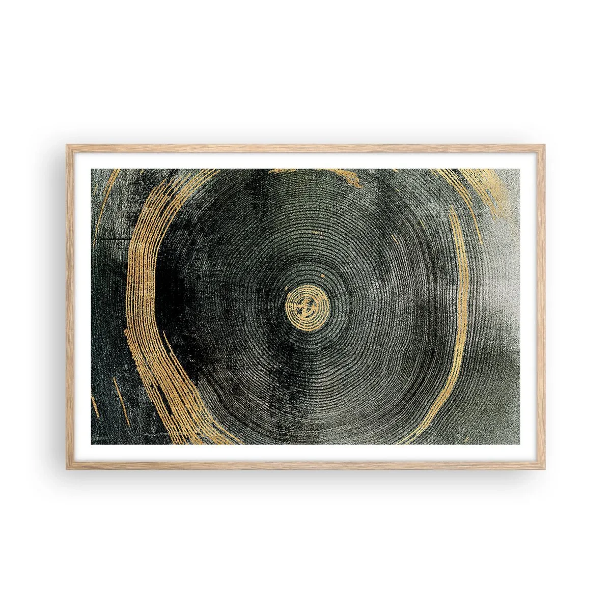 Poster in light oak frame - Change and Persistance - 91x61 cm