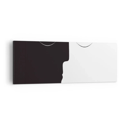 Canvas picture - Unity of Opposites - 140x50 cm