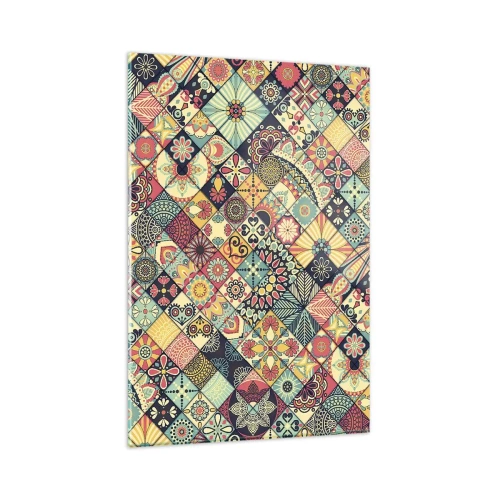 Glass picture - Moroccan Style - 80x120 cm