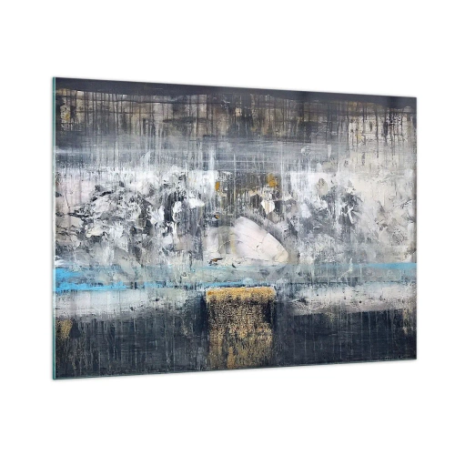 Glass picture - Icy Path - 100x70 cm