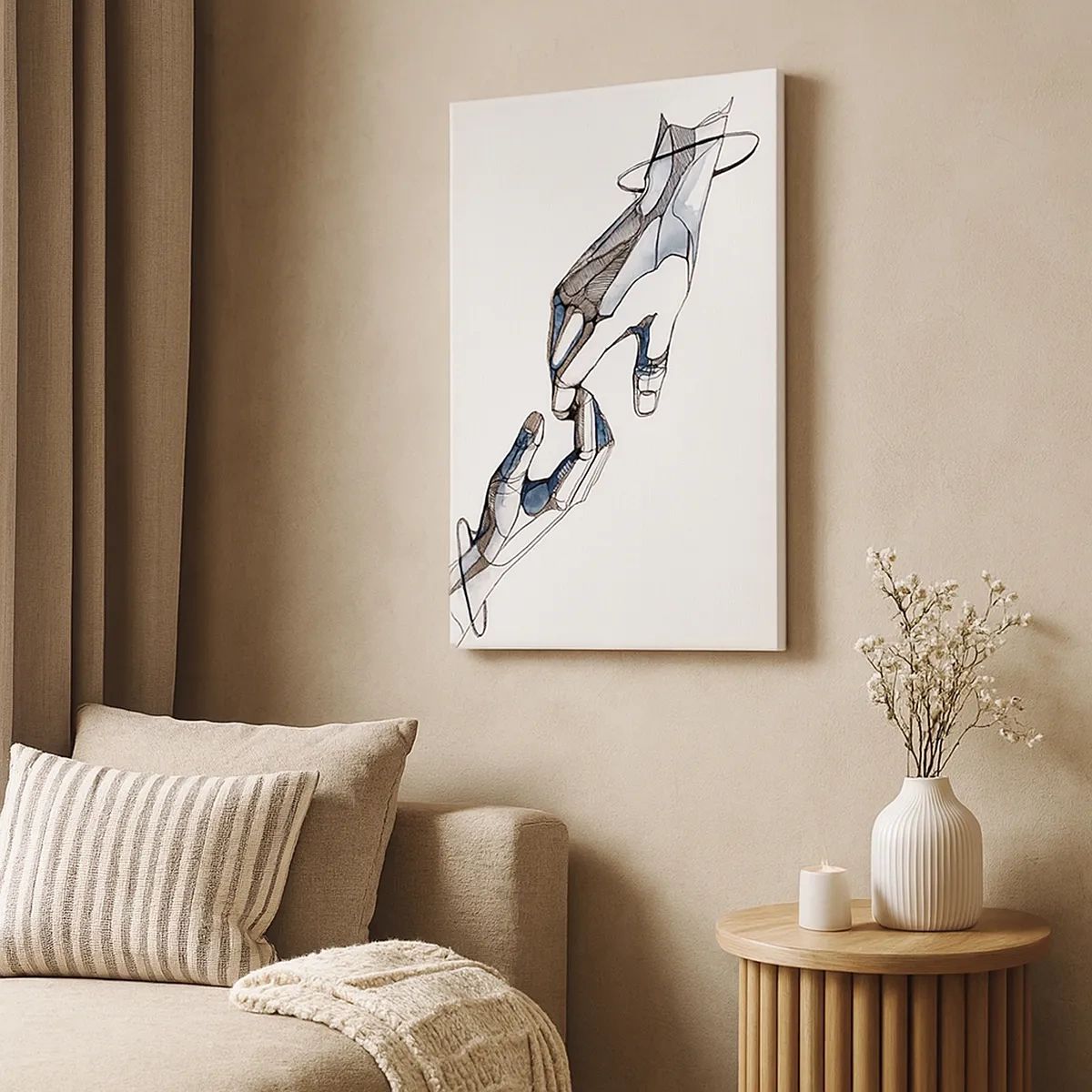 Canvas picture - Good Gesture - 50x70 cm