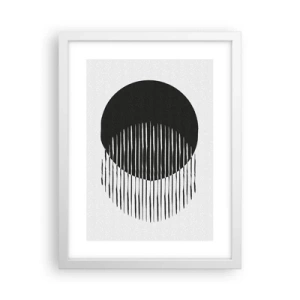Poster in white frmae - His Alter Ego - 30x40 cm