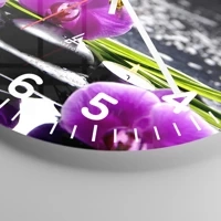 Clock face with numbers