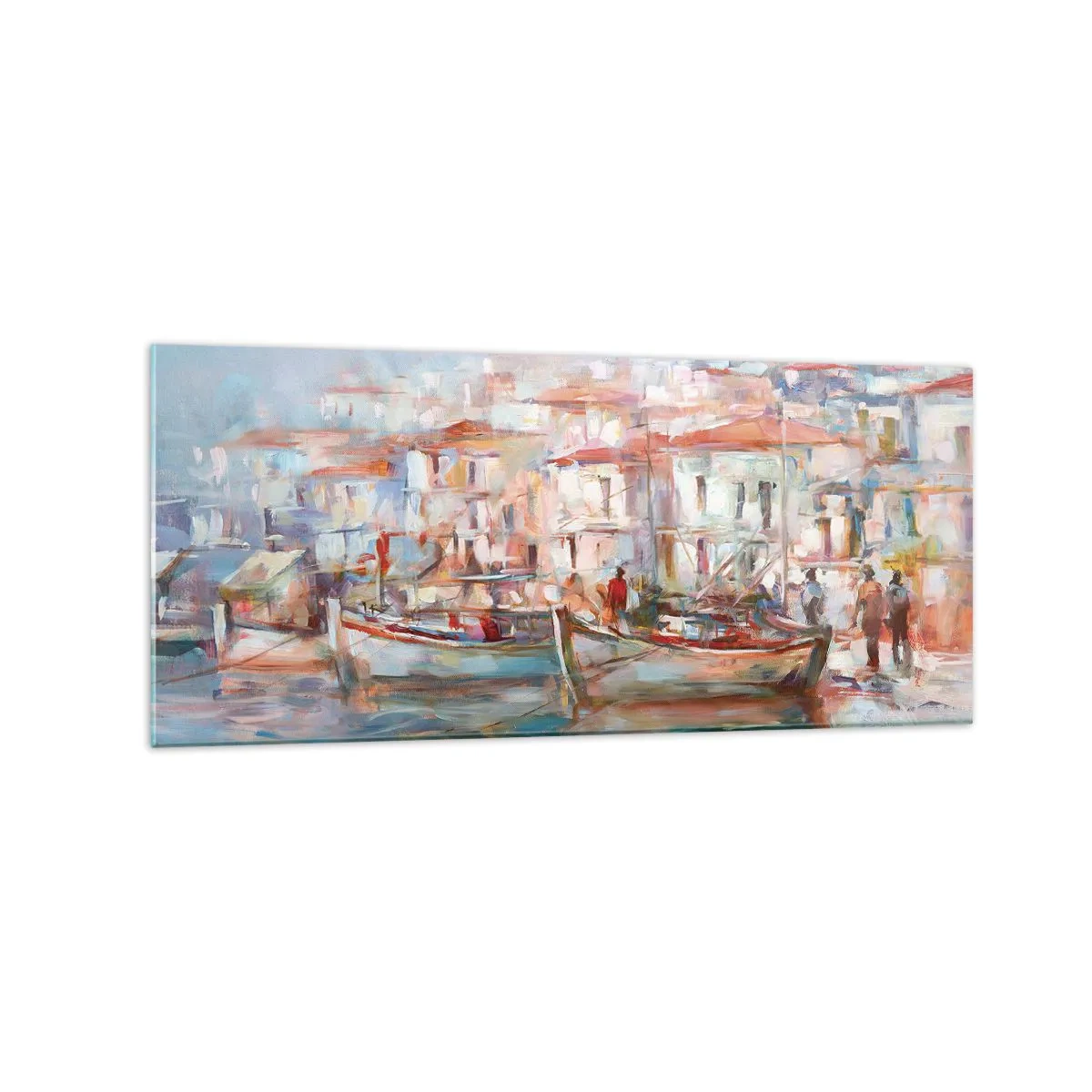 Glass picture - Holidays in Pastel - 120x50 cm