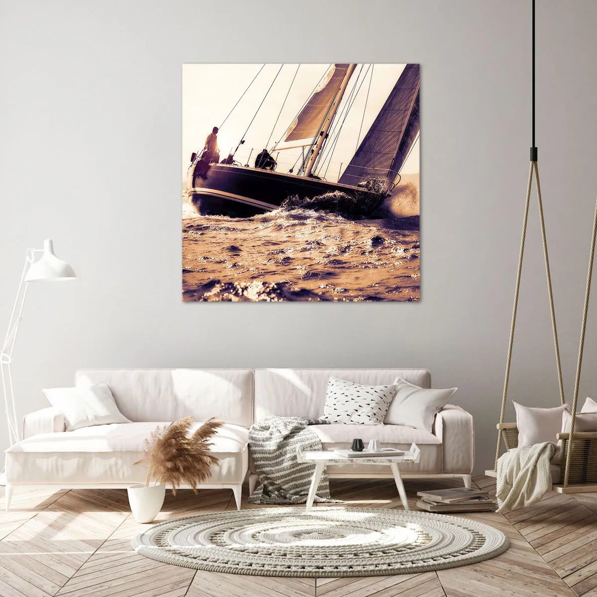 Canvas picture - Sail, Sailor - 50x50 cm
