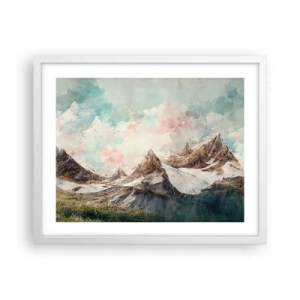 Poster in white frmae - Rocky Blades - 50x40 cm