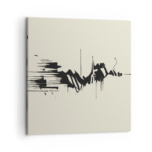 Canvas picture - Hasty Abstract - 60x60 cm