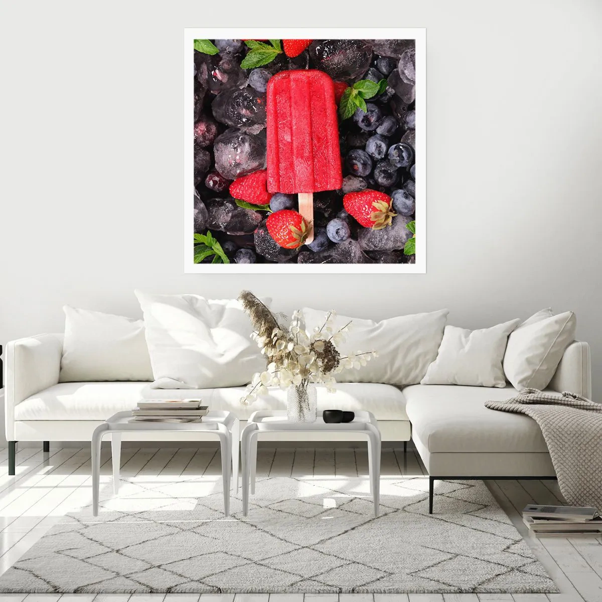 Poster - Flavour of Hot Summer - 60x60 cm