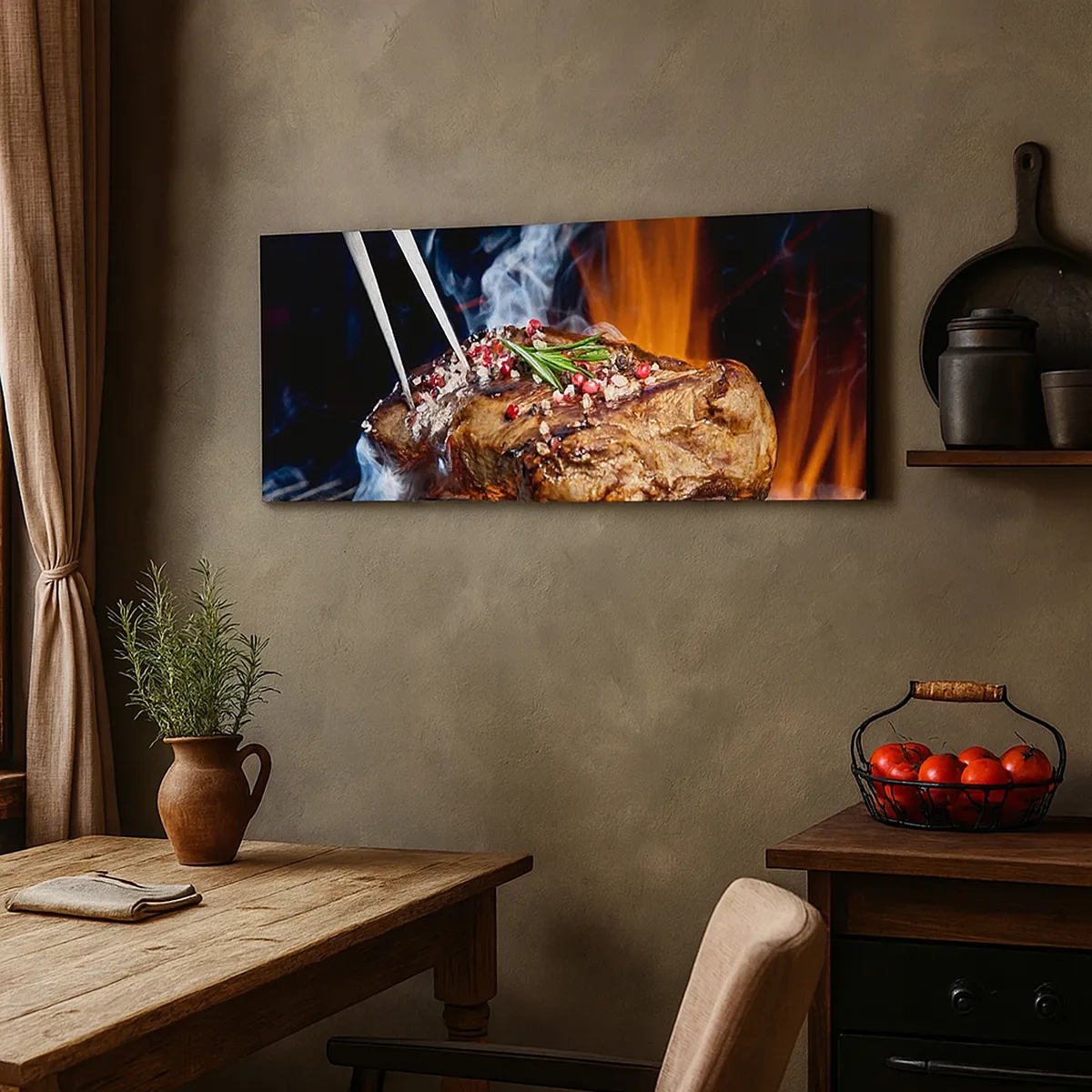 Canvas picture - Juicy and Fragrant - 30x30 cm