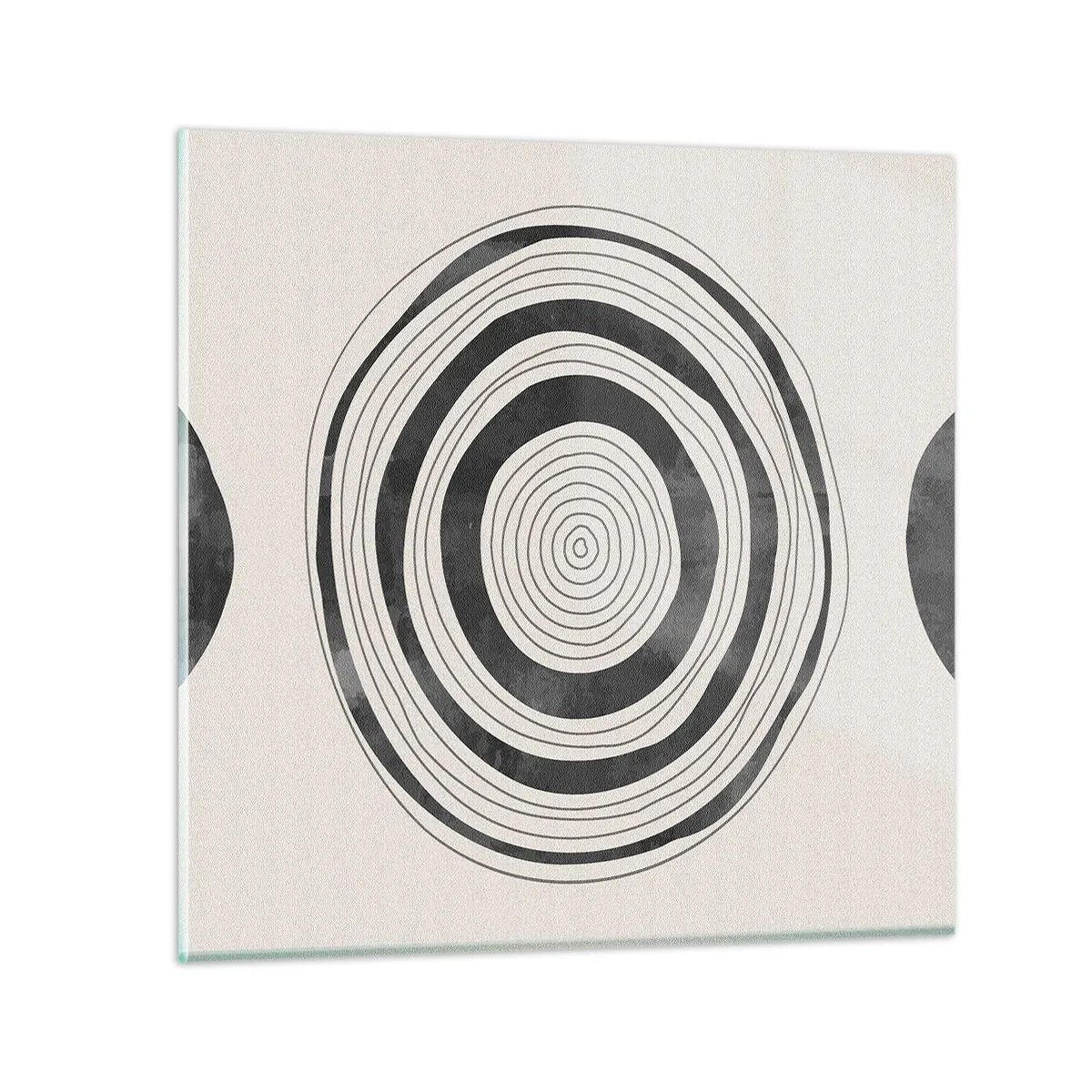 Glass picture - Important What's in Between - 60x60 cm