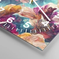 Clock face with numbers