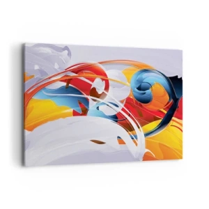 Canvas picture - Dance of Elements - 120x80 cm