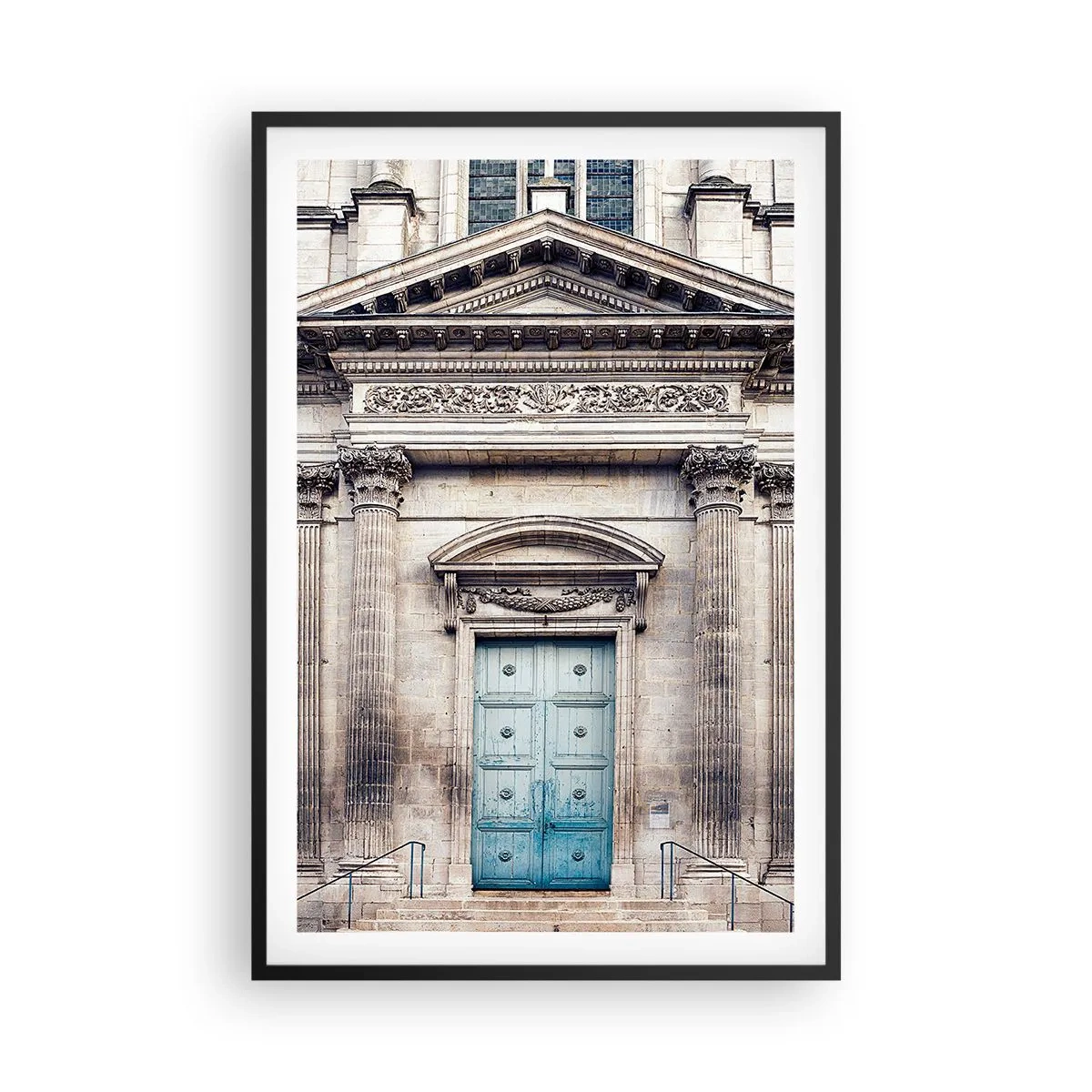 Poster in black frame - Gate to the Spiritual World - 61x91 cm