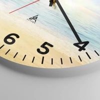 Clock face with numbers