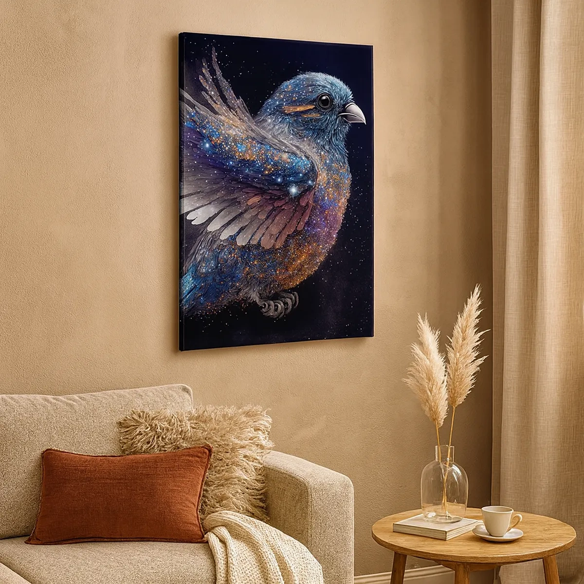 Canvas picture - Diamond Sparrow - 50x70 cm