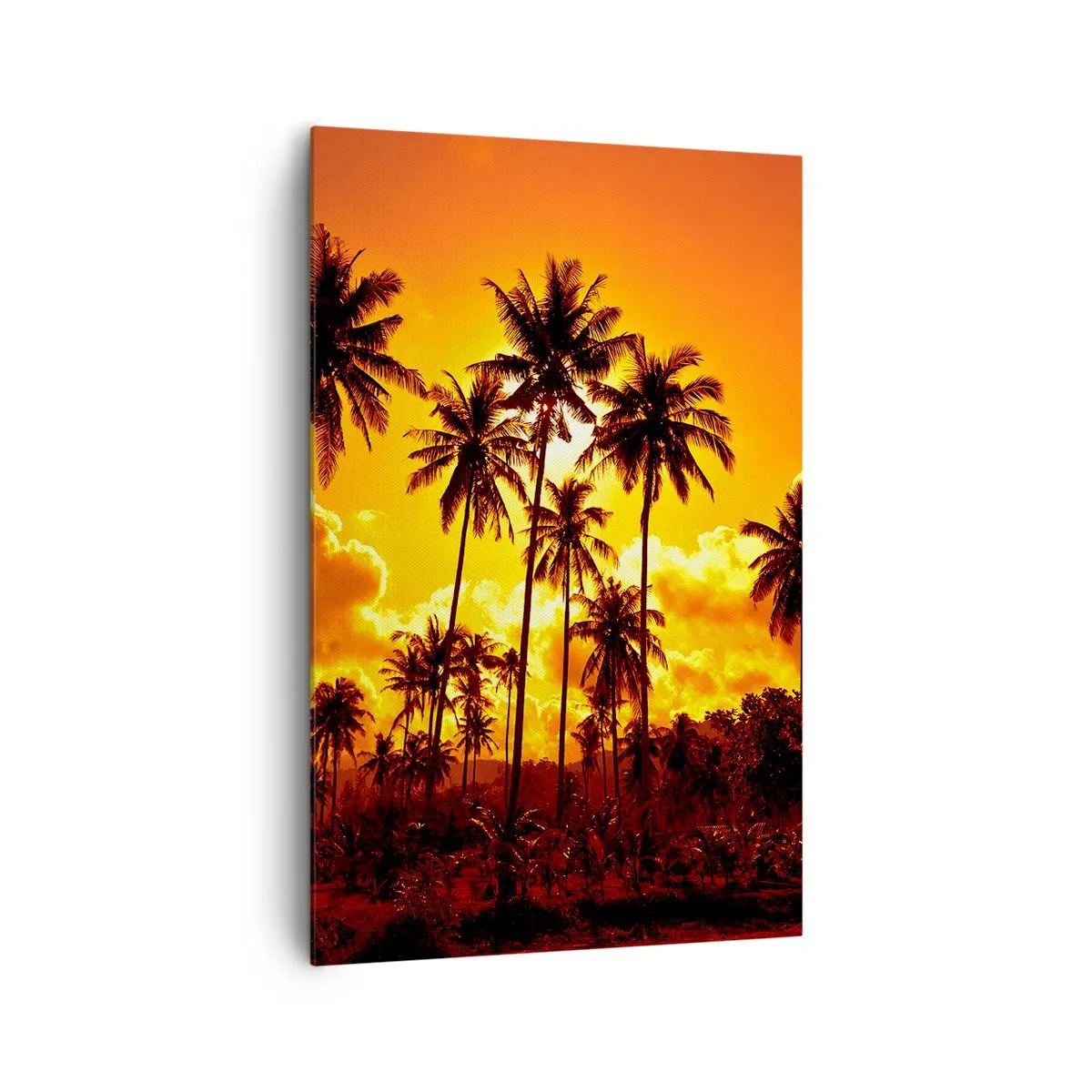 Canvas picture - Blazing Sun - 80x120 cm