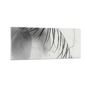 Glass picture - Subtle Exoticism of Nature - 100x40 cm