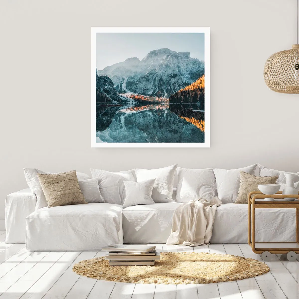 Poster - Mirror Landscape - 60x60 cm