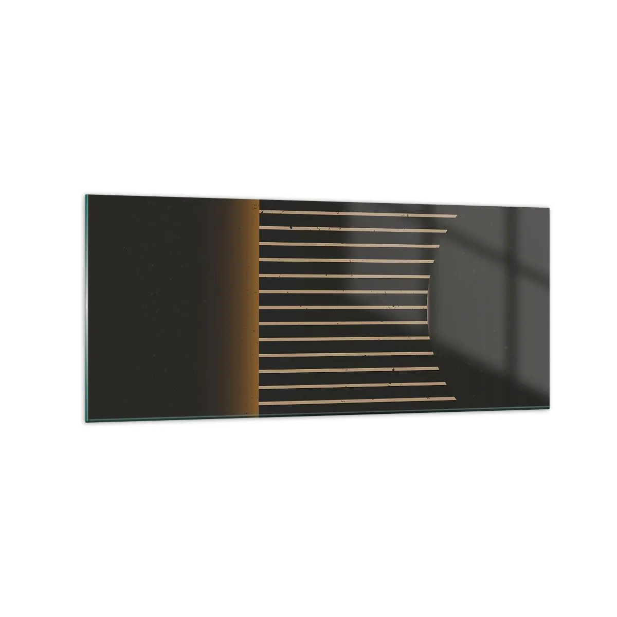 Glass picture - Investigating Darkness - 120x50 cm