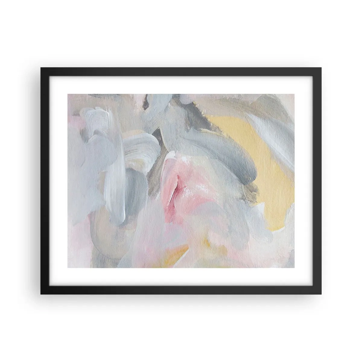 Poster in black frame - In a Pastel World - 50x40 cm
