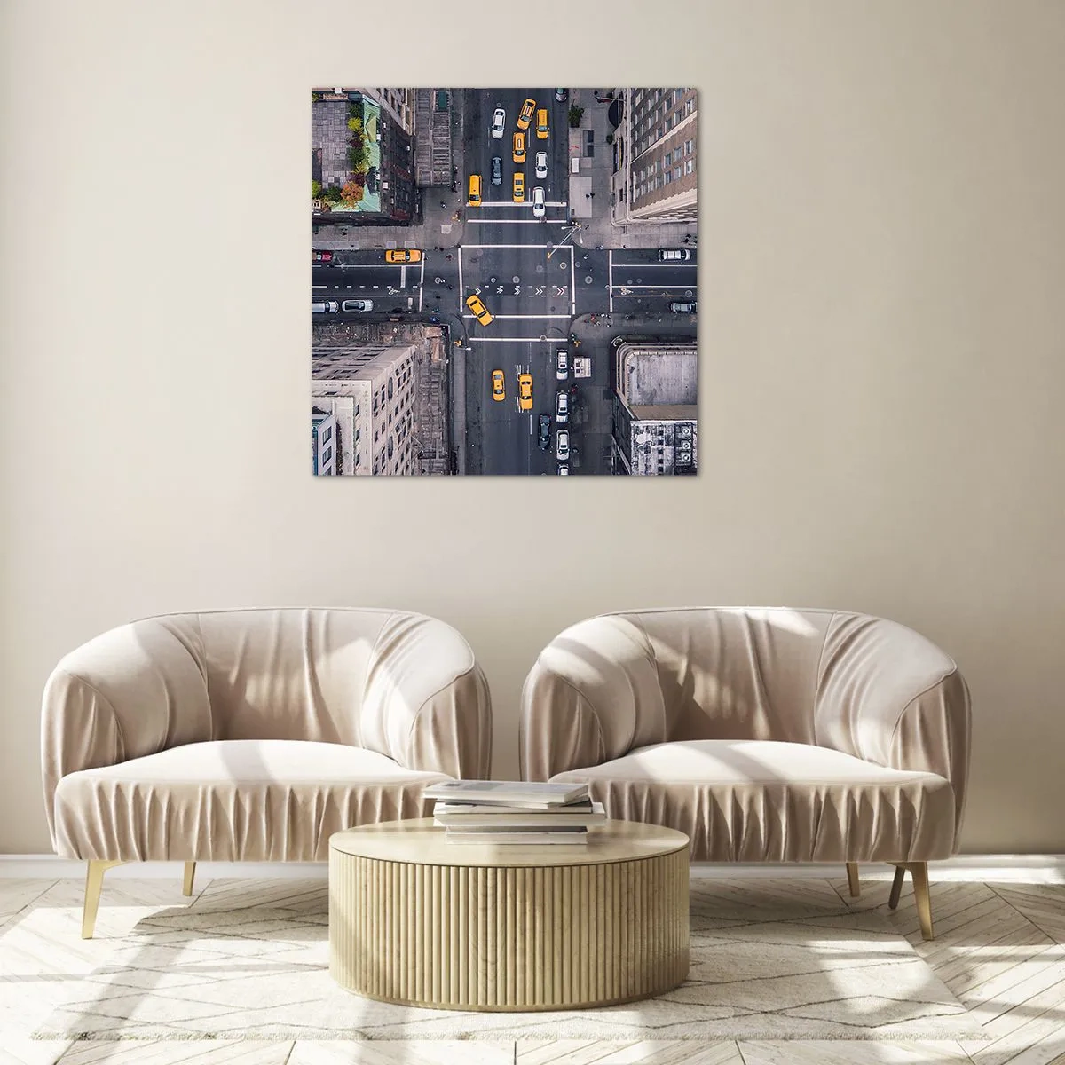 Glass picture - Simple Choice - 50x50 cm