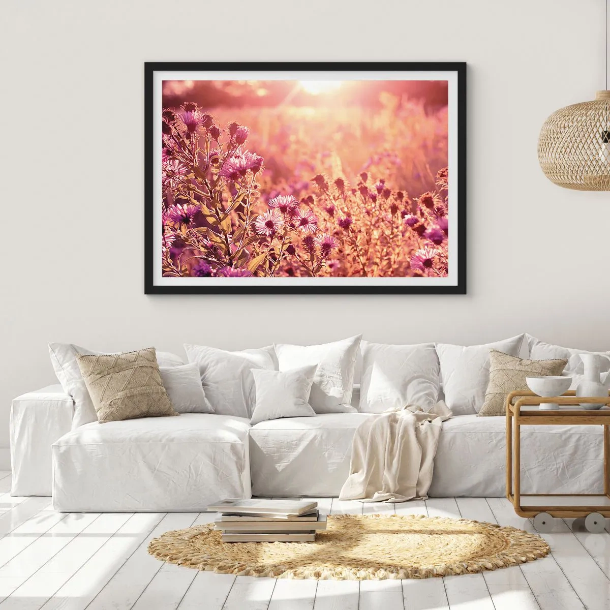 Poster in black frame - Before Summer Goes - 50x40 cm