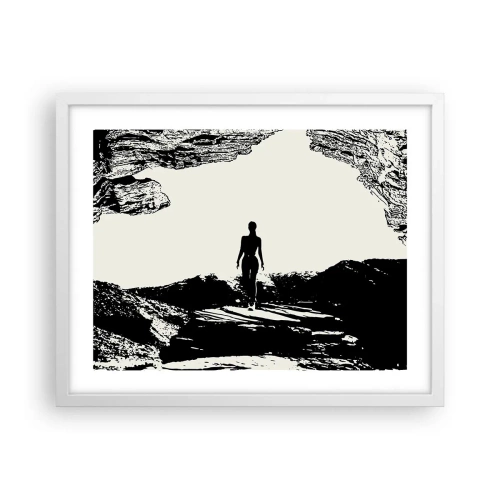 Poster in white frmae - New Look - 50x40 cm