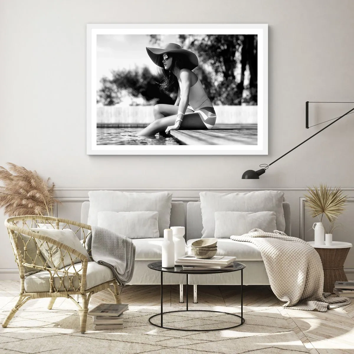 Poster in white frmae - Summer Dream - 50x40 cm