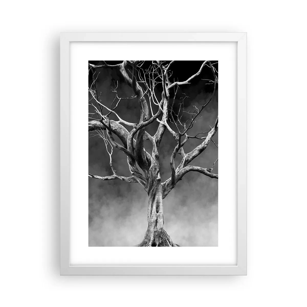 Poster in white frmae - Primordial and Sacred - 30x40 cm