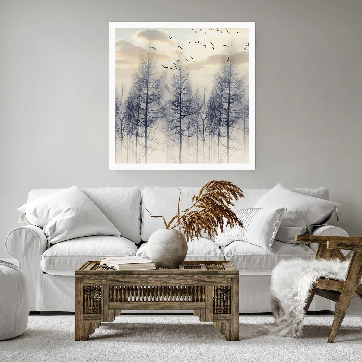 Poster - Spirits of the Forest - 30x30 cm