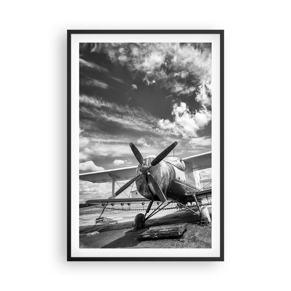 Poster in black frame - I Can't Wait! - 61x91 cm