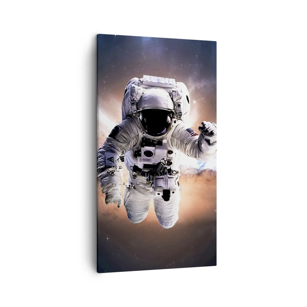 Canvas picture - Greetings from Space - 45x80 cm