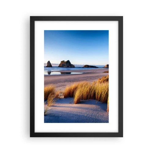 Poster in black frame - For Peace Seekers - 30x40 cm