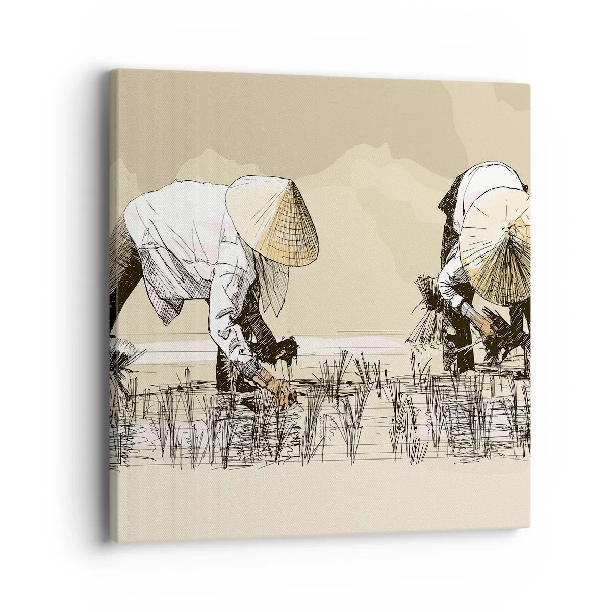 Canvas picture - Good Harvest - 40x40 cm