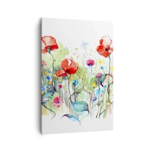 Canvas picture - Meadow in May - 70x100 cm