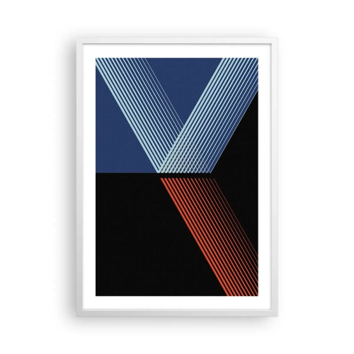 Poster in white frmae - Simple Story - 50x70 cm