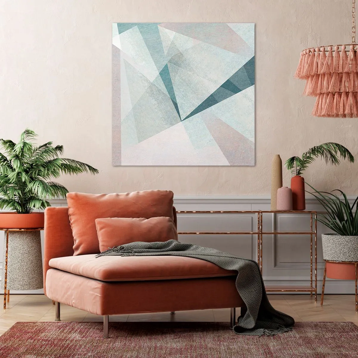 Canvas picture - Calmly but Dynamically - 40x40 cm