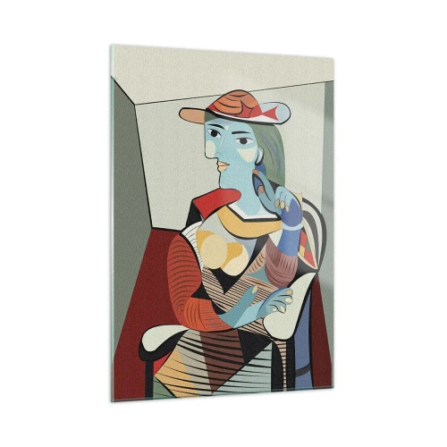 Glass picture - Through the Eyes of Picasso - 50x70 cm